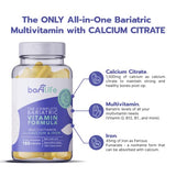 Bari Life Complete Bariatric Multivitamin Non-chewable Tablet w/Calcium Citrate and Iron - 180 Tablets/Bottle