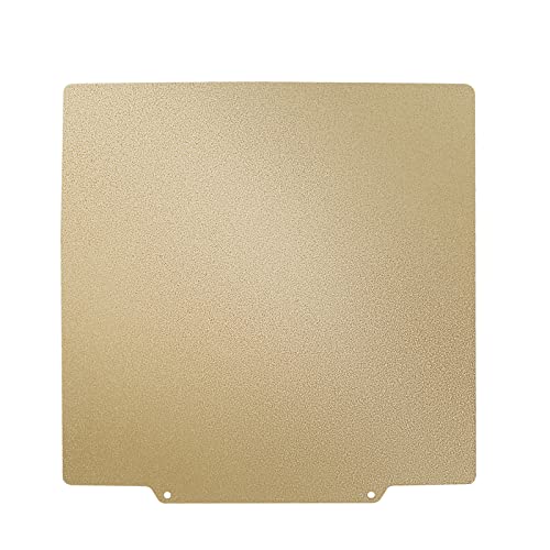 Double Sided Textured PEI Sheet Bed 310x310mm, Flexible PEI Spring Steel Build Plate for CR-10, Artillery SW-X1/X2, Anet A8 Plus