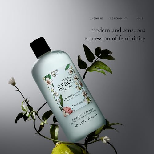 philosophy amazing grace jasmine shampoo, bath & shower gel