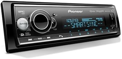 Pioneer MVH-S720BHS Audio Digital Media Receiver - Single Din Bluetooth Car Stereo with Amazon Alexa, HD Radio and Enhanced Audio Functions