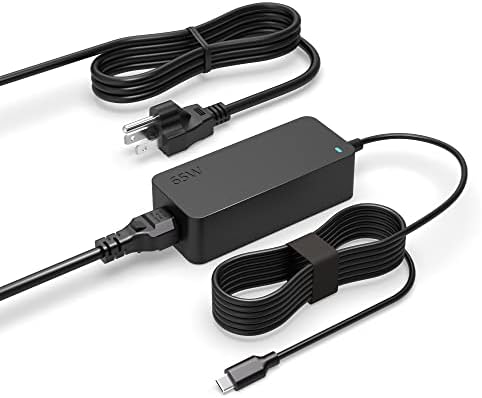 65W Type C Charger Fit for Dell Latitude 5330 5530 7530 9330 5430 7430 9430 Rugged Extreme,Latitude 5320 5420 5520 7320 7420,Chromebook 3100 Laptop Power Adapter Cord Supply