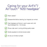 ResMed AirFit/AirTouch N20 for Her Full Face Replacement Headgear - Small, Pink