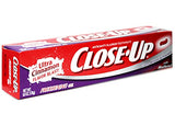 Close-Up Toothpaste, Refreshing Red Gel, Anticavity Fluoride, Cinnamon, 6 Ounce (Pack of 6)