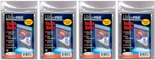 400 Ultra Pro Standard Team Bags 4 Packs of 100 New Team Set Lot Value Pack
