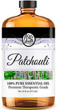 Oil of Youth - Patchouli Essential Oil (16oz Bulk) Pure Therapeutic Grade Essential Oil for Aromatherapy, Diffuser, Hair Care, enhances Mood