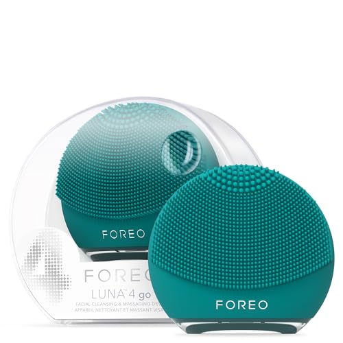 FOREO LUNA 4 go Face Cleansing Brush & Firming Face Massager | Premium Face Care | Enhances Absorption of Facial Skin Care Products | Simple Skin Care Tools | For All Skin Types