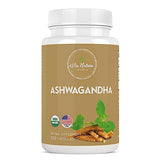 Via Natura Organics Ashwagandha Capsules 1000mg | Organic Herbal Supplement |120 Capsules