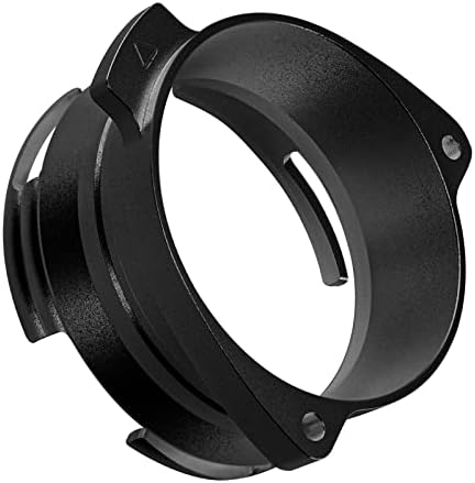 2023 New Upgraded 54mm Espresso Dosing Funnel | Hands-Free Dosing Funnel Espresso Machine Accessories | 54mm Funnel Replacement Fit for Breville Machine 870/879/880/875 (Black)