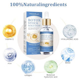 Botox Face Serum, Botox in A Bottle with Vitamin C & E, Botox Stock Solution Facial Serum, Anti Aging & Instant Face Tightening, Boost Skin Collagen, Reduce Wrinkles & Plump Skin