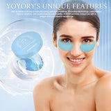 YOYORY Under Eye Patches Masks - for Dark Circles, Puffy Eyes, Wrinkles, Fine Lines, Eye Bags Treatment with Hyaluronic Acid and Collagen, Moisturizing and Hydrating(60Pcs)