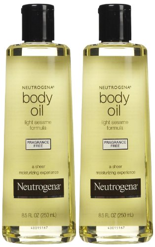 Neutrogena Body Oil, Fragrance Free, 8.5 Fl Oz (Pack of 2)
