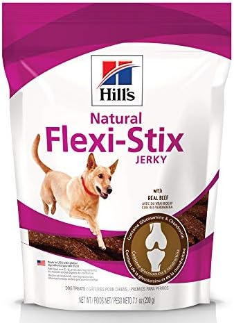 Hill's Natural Flexi-Stix Jerky, All Life Stages, Great Taste, Dog Treats, Beef, 7.1 oz Bag
