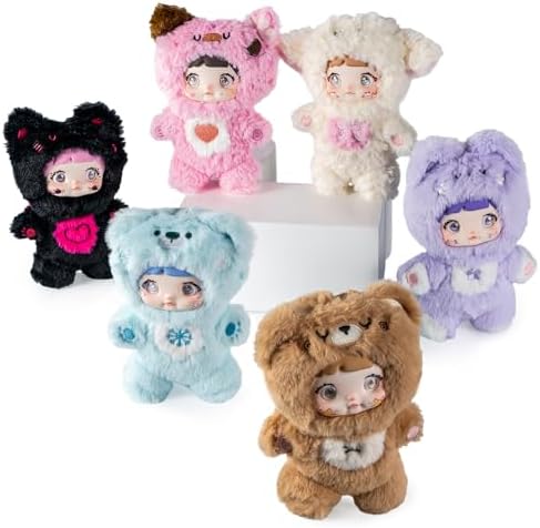 Nommi Loveliness Never Ends Series Plush Blind Box 1PC (1 of 7 Possible Styles) Cute Figures Collectible Toys Birthday Gifts