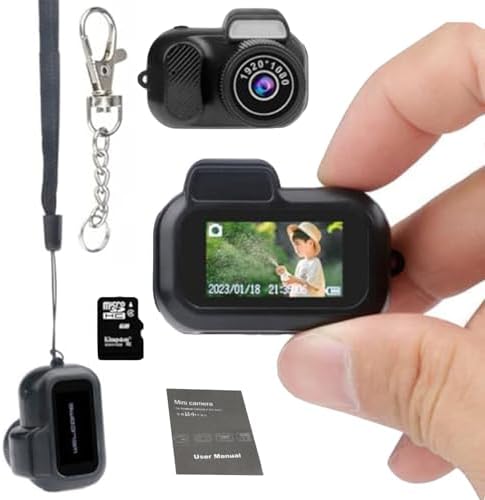 FOTN Mini DV/Camcorder, 1080P Pixel Camera with Eight Filters, Long Battery Life for Indoor and Outdoor use (32G)