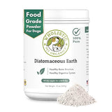Wholistic Pet Organics DE for Dogs Organic Food Grade for Dogs - 13 Oz - Safe Non-Chemical Freshwater Silica Improves Overall Health