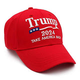 Trump 2024 Hat, Donald Trump 2024 Cap Keep America Great MAGA USA Embroidery Adjustable Baseball Cap