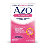 AZO Bladder Control with Go-Less Daily Supplement | Helps Reduce Occasional Urgency & Dual Protection | Urinary + Vaginal Support*| Prebiotic Plus Clinically Proven Women's Probiotic