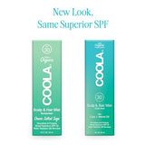 COOLA Organic Scalp Spray & Hair Sunscreen Mist with SPF 30, Dermatologist Tested Hair Care for Daily Protection, Vegan and Gluten Free, Ocean Salted Sage, 2 Fl Oz