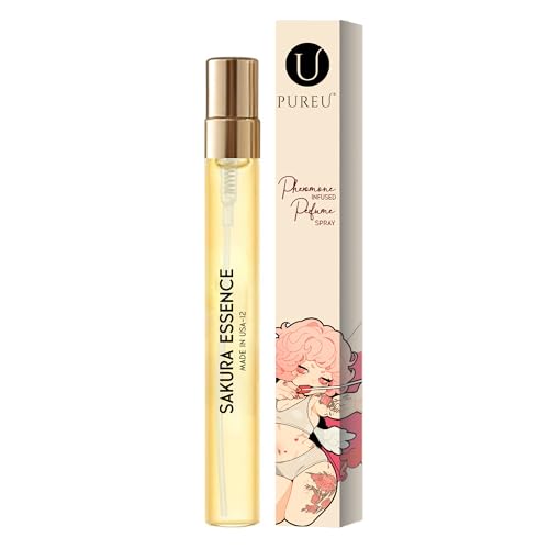 Pheromones Perfumes for Women & Men-Inspired by Che.rry_Blossom Long Lasting & Enhanced Scents Pheromone Perfume Oils Cologne for Men Wife Gift Ideas,Travel Size 0.4oz/12 mL-Sakura Essence 12