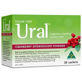 Ural Cranberry Effervescent Powder 4G * 28 Sachets Urinary Alkalinizer Cystitis Relief