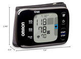 Omron 7 Series Wireless Wrist Blood Pressure Monitor, Black