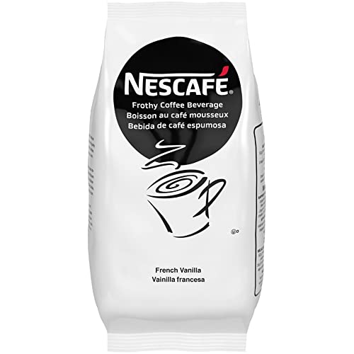Nescafé Coffee, French Vanilla Cappuccino Mix, 32-Ounce Bags (Pack of 6)