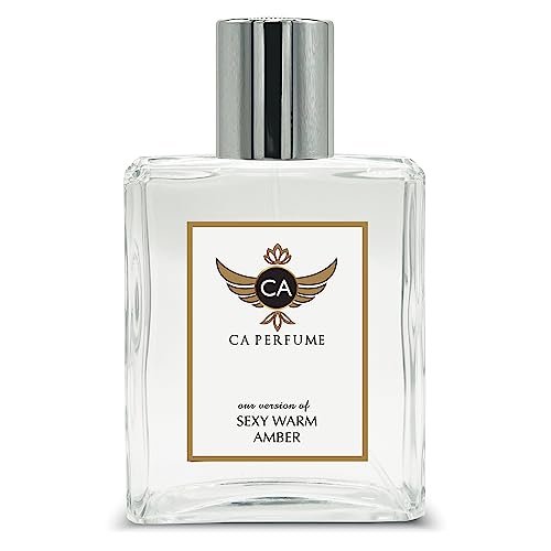 CA Perfume Impression of Michael Sexy Warm Amber For Women Replica Fragrance Dupes Eau de Parfum Spray Bottle 3.4 Fl Oz/100ml-X1
