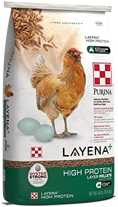 Purina Layena + High Protein Layer Chicken Feed (40 Pound)