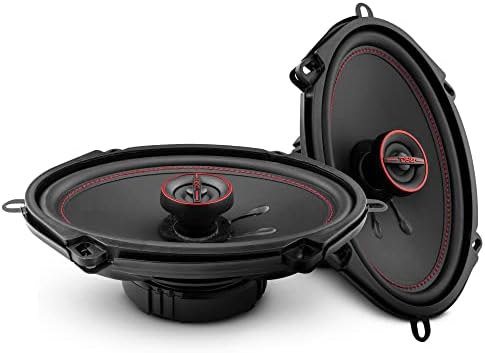 DS18 G5.7Xi GEN-X 5x7 2-Way Coaxial Speakers 150 Watts Max Power 4-Ohm - Full Range Speaker with Dome Tweeter Great for Car Stereo Sound System - 2 Speakers