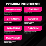 Advanced Energy - Energy Boosting Formula with Electrolytes for Hydration - L-Theanine to Combat Jitters - Sugar Free & Keto Friendly - No Maltodextrin (40 Servings) (Magic Rainbow Sherbet)