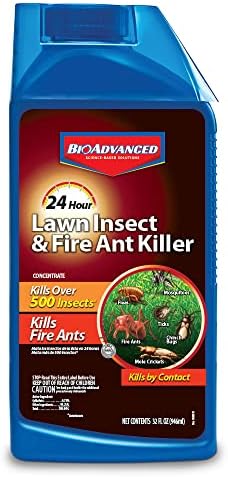 BioAdvanced 24 Hour Lawn Insect & Fire Ant Killer, Concentrate, 32 oz