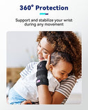 Fitomo Carpal Tunnel Wrist Brace Night Support with 3 Metal Splints for Sleeping and Soft Thumb Opening, Adjustable Wrist Support Hand Brace for Tendonitis Arthritis Sprains, 1 Unit, Right Hand