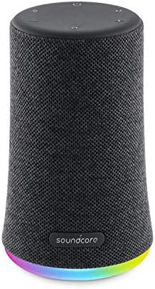 Soundcore by Anker Upgraded Flare Mini Bluetooth Speaker, Outdoor Bluetooth Speaker, IPX7 Waterproof for Outdoor Parties, LED Light Show with 360° Sound and BassUp Technology, App