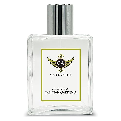 CA Perfume Impression of Tahitian Gardenia For Women & Men Replica Fragrance Dupes Eau de Parfum Spray Bottle 3.4 Fl Oz/100ml-X1