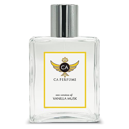 CA Perfume Impression of Vanilla Musk For Women Replica Fragrance Dupes Eau de Parfum Spray Bottle 3.4 Fl Oz/100ml-X1