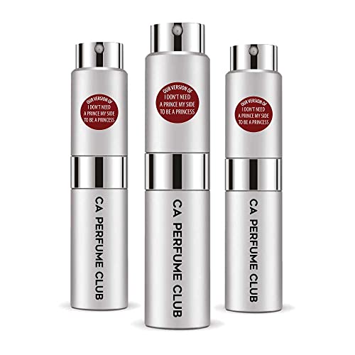 CA Perfume Impression of I Don't Need A Prince By My Side To Be A Princess For Women & Men Replica Version Fragrance Dupes Concentrated Long Lasting Eau de Parfum Spray Refillable 0.27 Fl Oz-X3