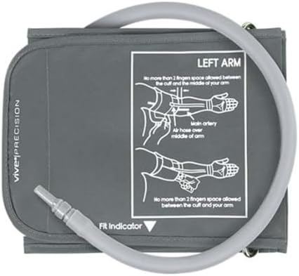 Blood Pressure Cuff Replacement - Compatible with Omron Series 5 & Most BP Monitors - Universal Cuff for Adults, Seniors & Elderly (X-Large)