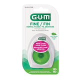 GUM Fine Mint Waxed String Floss, 165M