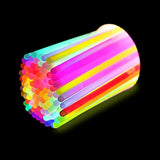 JOYIN Glow Sticks Bulk 400 8" Glowsticks ; Glow Stick Bracelets; Glow Necklaces; Glow in the Dark, July 4th, Christmas, Halloween Party Supplies Pack, Football Party Supplies