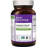 New Chapter Metabolic Health, Golden Black Seed, Black Seed Oil + Turmeric for Healthy Mood, Healthy Weight - 60 ct Vegetarian Capsule