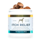 PetScy - Dog Itch Relief with Fatty Acids, EPA, DHA, & Omega, Nutritional Support, Chews for All Ages, Pork Flavor, 30 Chews