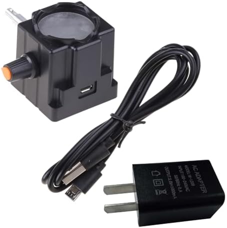 Microscope USB White LED Light Lighting Bottom Biological Microscope Lamp Source Adjustable Microscope Accessories Down Periscope