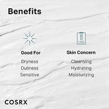 COSRX Hydrium Triple Hyaluronic Moisturizing Cleanser 5.07 fl.oz / 150ml | Daily Cleanser for Dry Skin with Hyaluronic Acid & Vitamin B | Animal Testing Free, Paraben Free, Korean Skin Care