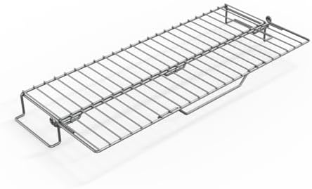 Ninja FlexFlame Upgrades Expandable Roast & Smoke Rack, More Indirect Cooking Space, Durable Stainless Steel Holds Up to 15lbs, Compatible with PG300 Series, XSKFLDINDRCTRK