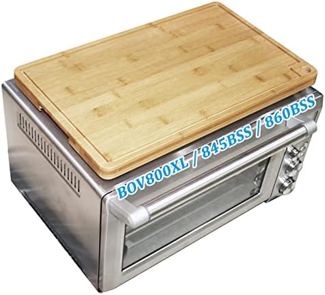 Cutting Boards for Breville BOV800XL/845BSS/860BSS, Butcher Block for Toaster Smart Oven Pro Air Fryer, Increates Storage space and Protects Cabinets (17.6x10.9x1.38inch)
