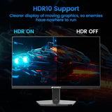 SANSUI 24 Inch Gaming Monitor 180Hz, DP x1 HDMI x2 Ports IPS High Refresh Rate Computer Monitor, Racing FPS RTS Modes, 1ms Response Time 110% sRGB (HDMI Cable Included)