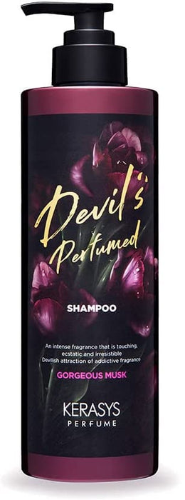 KERASYS Official 1000ml Devil's Perfume Shampoo Korean Damage Care Hair Care Gorgeous Musk Shampoo