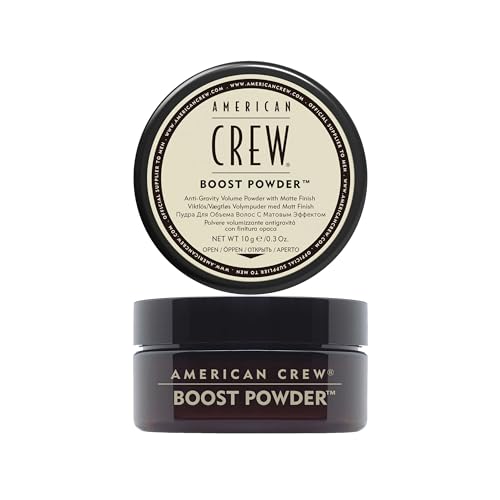 American Crew Men's Hair Boost Powder, Provides Lift & Volume, 0.3 Oz (Pack of 1)