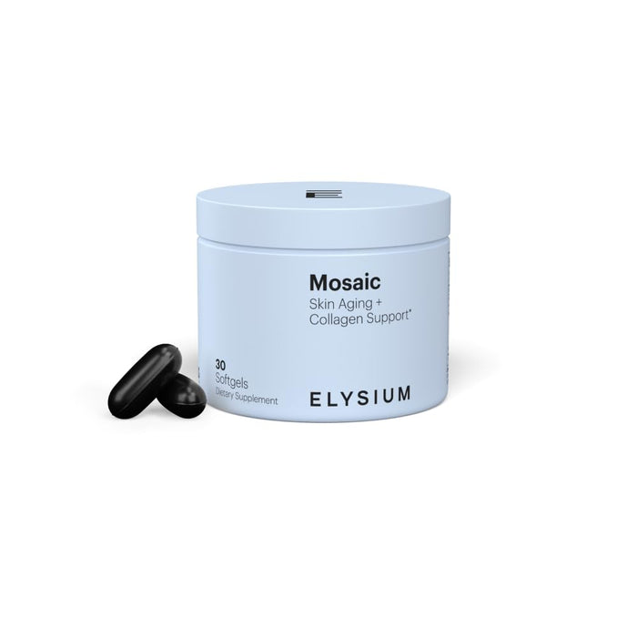 ELYSIUM Mosaic - Whole Body Hyaluronic Acid and Collagen Skin Support Supplement to increase moisture, reduce fine lines and wrinkles, and improve skin texture