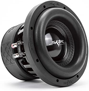 Skar Audio EVL-8 D4 8" 1200 Watt Max Power Dual 4 Ohm Car Subwoofer